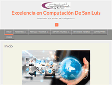 Tablet Screenshot of ecsl.com.mx